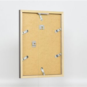 Drevený rám Top Cube 25x35 cm platinové antireflexné sklo