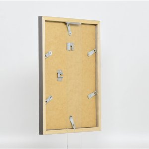 Drevený rám Top Cube 25x35 cm platinové antireflexné sklo