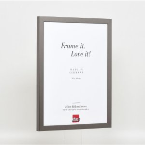 Drevený rám Top Cube 25x35 cm platinové antireflexné sklo