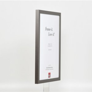 Drevený rám Top Cube 25x35 cm platinové antireflexné sklo