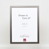 Drevený rám Top Cube 25x35 cm platinové antireflexné sklo