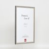 Efektný rám z masívneho dreva profil 25 sivý 25x60 cm antireflexné sklo