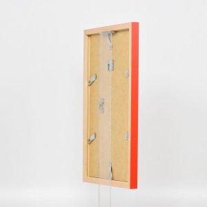 Drevený rám Top Cube 25x70 cm červené normálne sklo