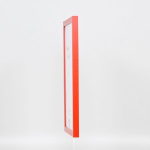 Drevený rám Top Cube 25x70 cm červené normálne sklo