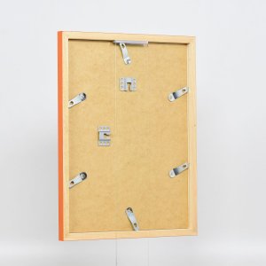 Drevený rám Top Cube 25x80 cm oranžové normálne sklo