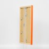 Drevený rám Top Cube 25x80 cm oranžové normálne sklo