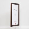 Efekt drevený rám Top N palisander 25x80 cm normálne sklo