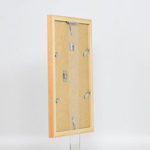 Efektný drevený rám Top N breza 25x80 cm antireflexné sklo