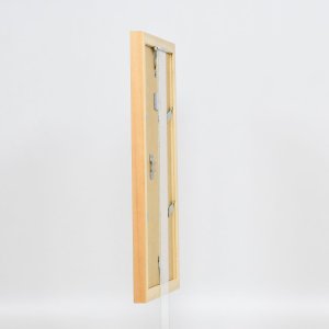 Efektný drevený rám Top N breza 25x80 cm antireflexné sklo