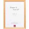 Efektný drevený rám Top N breza 25x80 cm antireflexné sklo