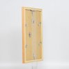 Efektný drevený rám Top N breza 25x80 cm antireflexné sklo