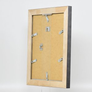 Efektný rám z masívneho dreva profil 28 zlatý 25x80 cm antireflexné sklo