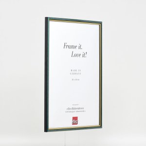 Efektný drevený rám profil 23 modrý 27x48 cm antireflexné sklo