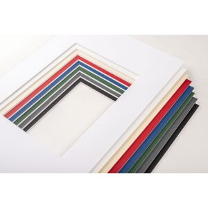 Walther passe-partout so skoseným rezom - 15x20 cm (10x15 cm) - krémová