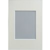 Walther passe-partout so skoseným rezom - 15x20 cm (10x15 cm) - krémová