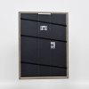 Efekt rám z masívneho dreva profil 25 orechová hnedá 29,7x42 cm číre sklo