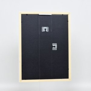 Efektný drevený rám profil 2210 biely 30x30 cm antireflexné sklo