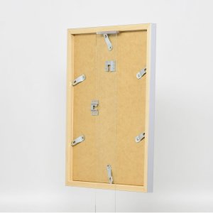 Drevený rám Top Cube 30x30 cm strieborný normálne sklo