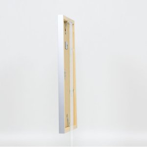 Drevený rám Top Cube 30x30 cm strieborný normálne sklo