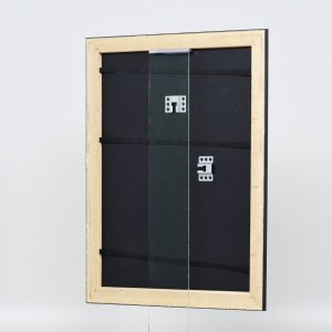 Efektný drevený rám profil 94 čierny 30x40 cm antireflexné sklo