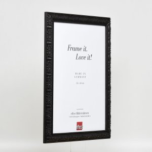 Efektný drevený rám profil 94 čierny 30x40 cm antireflexné sklo