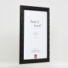 Efektný drevený rám profil 94 čierny 30x40 cm antireflexné sklo