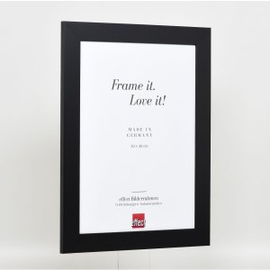 Efekt rám z masívneho dreva profil 30 čierny 30x45 cm antireflexné sklo
