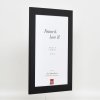 Efekt rám z masívneho dreva profil 30 čierny 30x45 cm antireflexné sklo