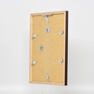 Efekt drevený rám profil 33 wenge 30,5x91,5 cm normálne sklo