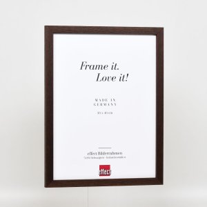 Efekt drevený rám profil 33 wenge 30,5x91,5 cm normálne sklo