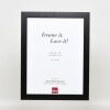 Efektný rám 2311 čierny 30,5x91,5 cm antireflexné sklo