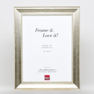 Efektný drevený rám profil 95 strieborný 30,5x91,5 cm antireflexné sklo