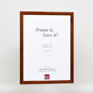 Efekt drevený rám profil 89 tmavo hnedý 40x50 cm normálne sklo