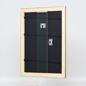 Efektný drevený rám profil 94 zlatý 40x60 cm antireflexné sklo