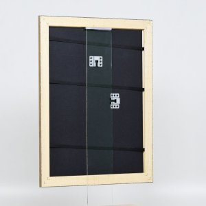 Efektný drevený rám profil 94 zlatý 40x60 cm antireflexné sklo