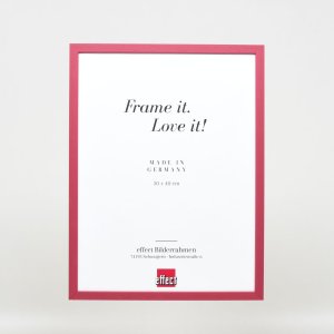 Efekt drevený rám profil 35 červená 42x59,4 cm normálne sklo