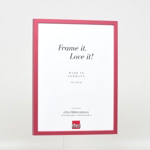 Efekt drevený rám profil 35 červená 42x59,4 cm normálne sklo