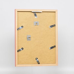 Drevený rám Top Cube 42x59,4 cm červené antireflexné sklo