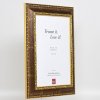 Efekt Barokový obrazový rám profil 31 hnedý 42x59,4 cm antireflexné sklo