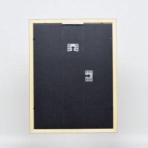 Efektný drevený rám profil 2210 čierny 50x50 cm antireflexné sklo