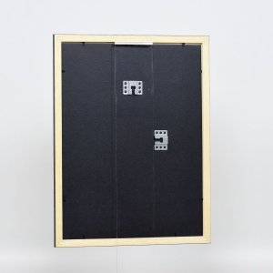 Efektný drevený rám profil 2210 čierny 50x50 cm antireflexné sklo