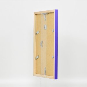 Drevený rám Top Cube 50x60 cm fialové antireflexné sklo