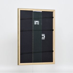 Efekt drevený rám profil 2070 normálne sklo 50x60 cm zlatý