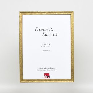 Efekt drevený rám profil 2070 normálne sklo 50x60 cm zlatý