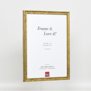 Efekt drevený rám profil 2070 normálne sklo 50x60 cm zlatý