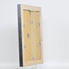 Efekt rám z masívneho dreva profil 28 strieborný 60x60 cm akrylové sklo