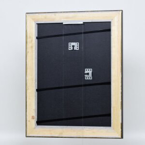 Efektný drevený rám profil 95 čierny 60x80 cm antireflexné sklo