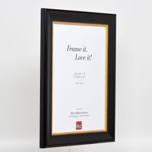 Efektný drevený rám profil 95 čierny 60x80 cm antireflexné sklo