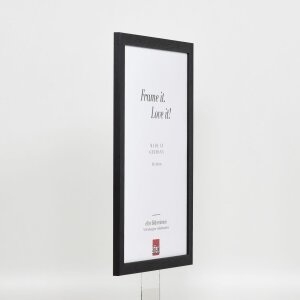 Efektný drevený rám profil 2210 čierny 60x90 cm antireflexné sklo