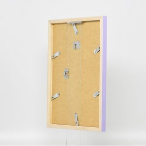 Drevený rám Top Cube 60x90 cm lila antireflexné sklo
